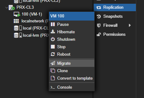 Cluster Migrate