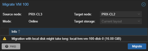 Cluster Migrate